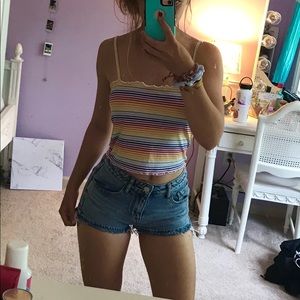 Pacsun Highwaist Jean Shorts